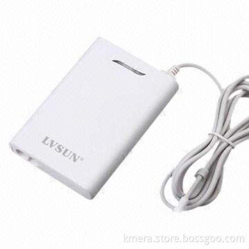 Ultra Slim Universal Laptop AC Adapter with LCD Display, 15mm Thickness, Charge for Laptop, Phones